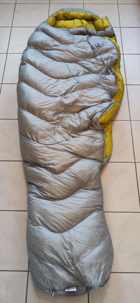 Slaapzak dons RAB -12C, Sport en Fitness, Bergsport en Wandelen, Ophalen of Verzenden