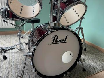 Pearl drumstel - compleet, Musique & Instruments, Enlèvement, Utilisé, Pearl