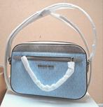 Michael Kors, grand sac à bandoulière Jet Set avec logo embl, Enlèvement ou Envoi, Neuf, Bleu, Sac à main