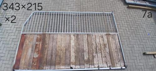 2 x tussenwand paardenstal | Hardhout | Gebruikt, Dieren en Toebehoren, Stalling en Weidegang, Opfok, Stalling, Weidegang, Accessoires