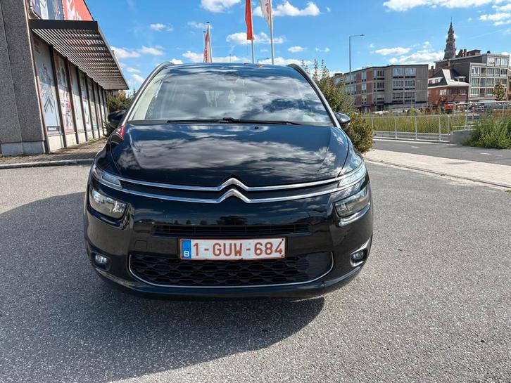 Citroen C4 grand picasso, Autos, Citroën, Particulier, C4, Diesel, Euro 6, MPV ou Monospace, 5 portes, Boîte manuelle, Noir, Noir