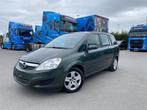 Opel Zafira 7 P/1.6i Benzine/2009/171000.km/Airco, Auto's, Opel, Voorwielaandrijving, Stof, 4 cilinders, Bedrijf