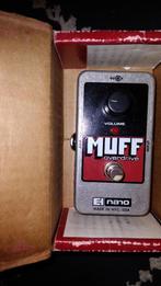 EHX El Nano MUFF Overdrive, Muziek en Instrumenten, Effecten, Ophalen, Gebruikt, Distortion, Overdrive of Fuzz