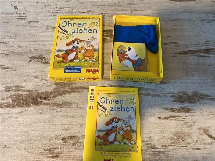 Oren trekken! een spel van HABA [S659], Hobby en Vrije tijd, Gezelschapsspellen | Bordspellen, Zo goed als nieuw, Verzenden