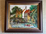 Olieverfschilderij Brugse reien, Ophalen