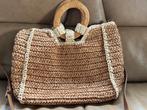 Kbas Gevlochten Handtas – Rieten / Woven Bag, Ophalen of Verzenden, Zo goed als nieuw