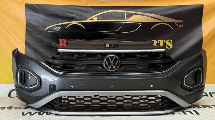 VOORBUMPER VW T-ROC 2GA FACELIFT 6XPDC 2GA807221 BUMPER+21, Auto-onderdelen, Carrosserie, Bumper, Volkswagen, Voor, Gebruikt, 3 maanden garantie