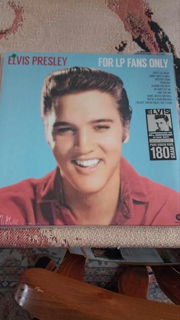 Elvis lp, for lp fans only (nieuw+sealed).  beschikbaar voor biedingen