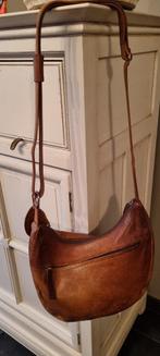 handtas cognac, SACCOO, Handtassen en Accessoires, Tassen | Damestassen, Ophalen, Gebruikt, Bruin, Handtas