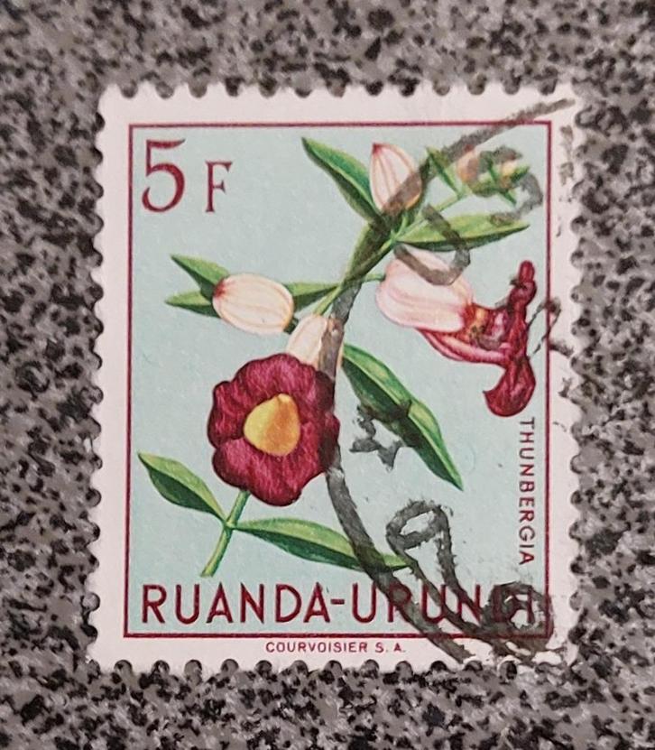 Postzegels Ruanda-Urundi OBP 191, Postzegels en Munten, Postzegels | Afrika, Gestempeld, Ophalen of Verzenden