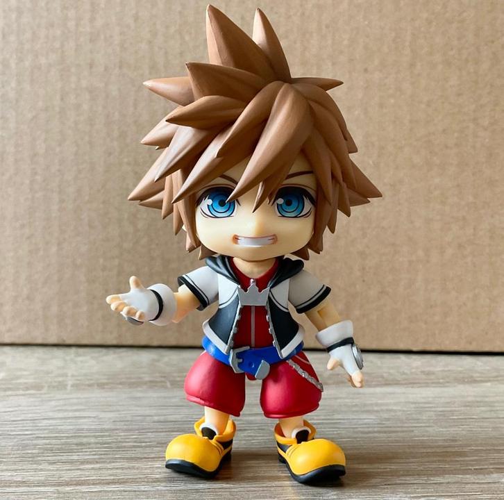 Figurine Nendoroid Kingdom Hearts - Sora COMPLET, Verzamelen, Beelden en Beeldjes, Zo goed als nieuw, Fantasy, Ophalen of Verzenden