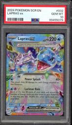 Lapras ex PSA 10 - 32/142 - Scarlet & Violet - Stellar Crown, Hobby en Vrije tijd, Verzenden, Zo goed als nieuw, Losse kaart