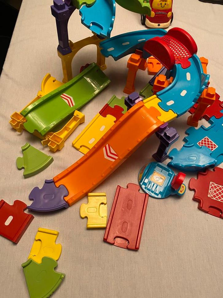 VTech 63 baanonderdelen, Kinderen en Baby's, Speelgoed | Vtech, Zo goed als nieuw, Ophalen of Verzenden
