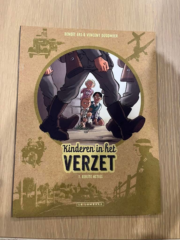 Kinderen in het verzet - 1 - Eerste acties, Boeken, Stripverhalen, Eén stripboek, Ophalen of Verzenden