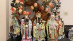 NICELY BIG CHINESE HUMAN FUGUES STATUES FROM JIXIANG