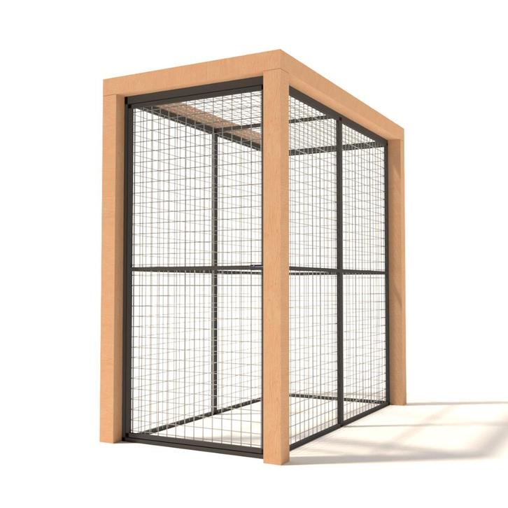 Kippenren Olivia – Aluminium, Dieren en Toebehoren, Pluimvee | Toebehoren, Nieuw, Kippenhok of Kippenren, Ophalen of Verzenden