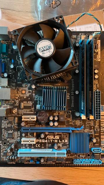 Moederbord/cpu/ram oude upgrade kit, Enlèvement ou Envoi, Utilisé, Intel, DDR3