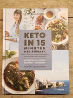 Keto in 15 minuten mediterraan | Meer energie, Comme neuf, Régime et Alimentation, Enlèvement ou Envoi, Julie Van den Kerchove