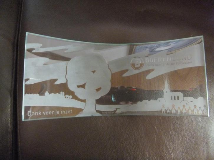 kunstwerk glas, Rene Hallet, Antiquités & Art, Art | Objets design, Enlèvement ou Envoi