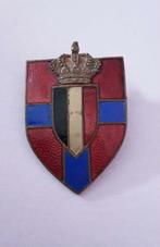 Belgische legerbedeltje ABL 1945, Ophalen of Verzenden, Landmacht, Embleem of Badge