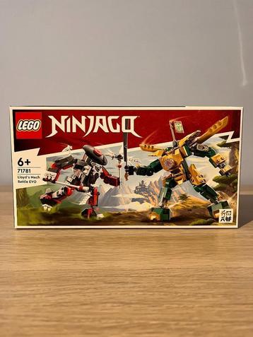 Lego Ninjago 71781 Lloyd’s Mech Battle EVO Nieuw en sealed beschikbaar voor biedingen