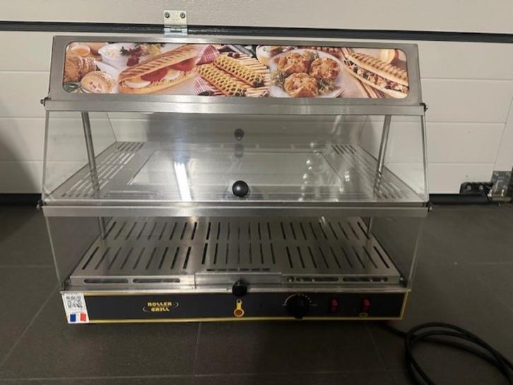 Warmhoudvitrine roller grill, Zakelijke goederen, Horeca | Keukenapparatuur, Ovens, Microgolfovens en Steamers, Gebruikt, Ophalen