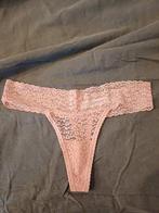 Roze doorzichtige string, Kleding | Dames, Ondergoed en Lingerie, Verzenden, Roze, String