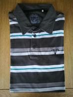 Polo shirt Esprit EDC, gestreept (Heren, maat M), Grijs, Maat 48/50 (M), Ophalen of Verzenden, Zo goed als nieuw