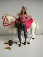 Barbie met wandelend paard Tawny, Kinderen en Baby's, Speelgoed | Poppen, Ophalen of Verzenden, Gebruikt, Barbie