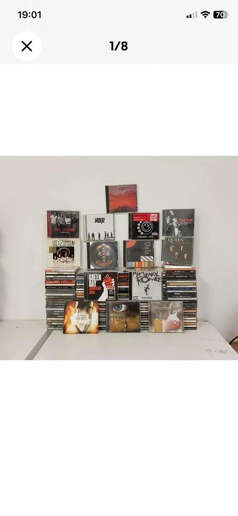 133 x CD van Lot Rock, Cd's en Dvd's, Cd's | Rock, Gebruikt, Verzenden