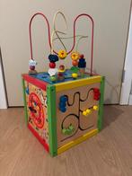 Houten speelkubus, Kinderen en Baby's, Ophalen, Zo goed als nieuw