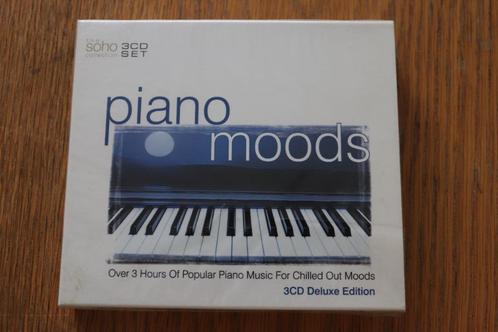 piano moods - 3 CDs van klassieke populaire liederen, Cd's en Dvd's, Cd's | Instrumentaal, Zo goed als nieuw, Boxset, Ophalen of Verzenden