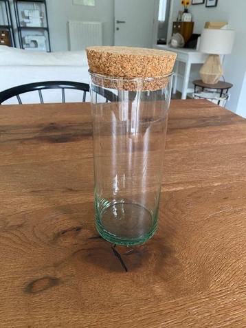 Glazen vaas (voor waterplant) beschikbaar voor biedingen