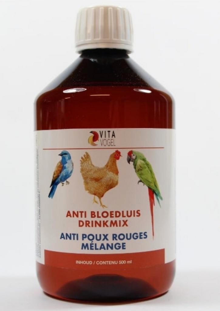 Anti Bloedluis Drinkmix 500ml Vita Vogel, Dieren en Toebehoren, Pluimvee | Toebehoren, Nieuw, Ophalen of Verzenden