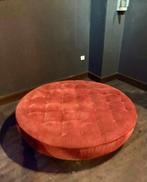 XXL Chesterfield poef 140cm dia, Ophalen, Gebruikt, Rond