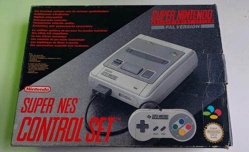 Snes in een doos, Games en Spelcomputers, Spelcomputers | Nintendo Super NES, Gebruikt, Ophalen of Verzenden