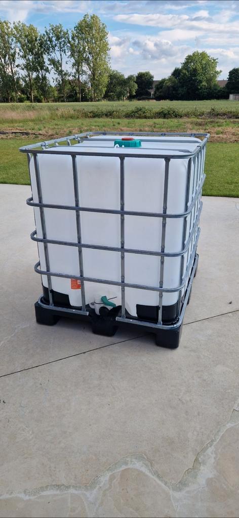 MOOIE IBC Watertonnen 1000L, Tuin en Terras, Regentonnen, Zo goed als nieuw, Ophalen of Verzenden
