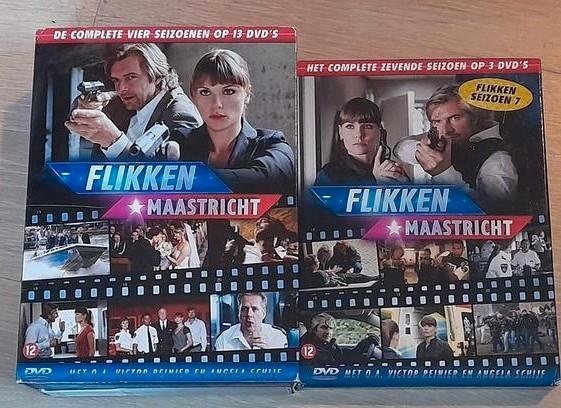 Flikken Maastricht 5 seizoenen op dvd, Cd's en Dvd's, Dvd's | Tv en Series, Zo goed als nieuw, Actie en Avontuur, Boxset, Vanaf 12 jaar