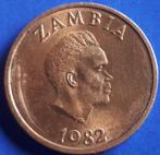 ZAMBIA: 2 NGWEE 1982 KM 10a, Postzegels en Munten, Munten | Afrika, Verzenden, Zambia, Losse munt