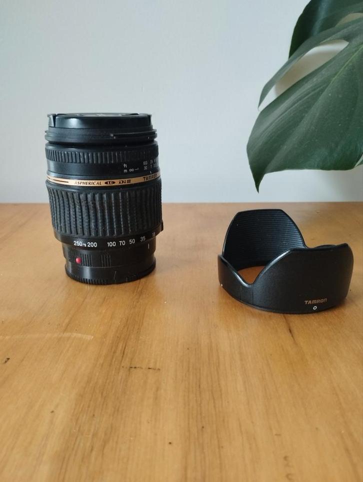Tamron AF 18-250mm F/3.5-6.3 Di II LD Aspherical (IF) Macro, Audio, Tv en Foto, Foto | Lenzen en Objectieven, Gebruikt, Telelens