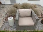 Tuinzetel lounge inclusief taupe kussens slechts 5 euro, Tuin en Terras, Tuinsets en Loungesets, Ophalen, Gebruikt, Loungeset