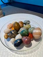 19 marmeren decoratieve eieren, Ophalen