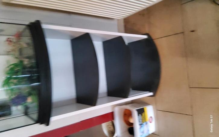 Aquarium plus meubel en toebehoren, Dieren en Toebehoren, Vissen | Aquaria en Toebehoren, Gebruikt, Verlichting of Verwarming