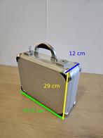Afsluitbare aluminium hardcase opbergkoffer, Muziek en Instrumenten, Behuizingen en Koffers, Ophalen of Verzenden, Gebruikt, Overige instrumenten