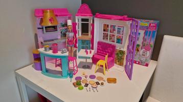 Barbie cook and grill restaurant, Enlèvement, Comme neuf