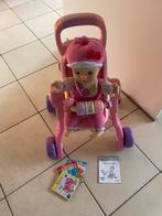 Vtech poppenwagen en pop interactief, Kinderen en Baby's, Speelgoed | Poppen, Gebruikt, Ophalen