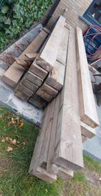 Grenen balken per meter €5.50, Tuin en Terras, Ophalen, Zo goed als nieuw, Balken