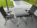 Kettler klaptafel Boulevard 115 x 70 cm, Tuin en Terras, Tuintafels, Gebruikt, Rechthoekig, Ophalen