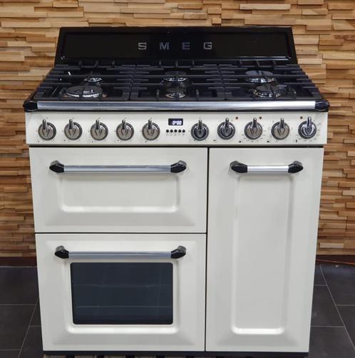 🔥Luxe Smeg Victoria Fornuis Crème 3 ovens 6 pits, Elektronische apparatuur, Fornuizen, Zo goed als nieuw, Vrijstaand, Gas, 5 kookzones of meer