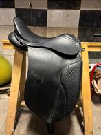 Spanaldi zadel 17,5 inch, Dieren en Toebehoren, Ophalen of Verzenden, Zo goed als nieuw, Dressuur